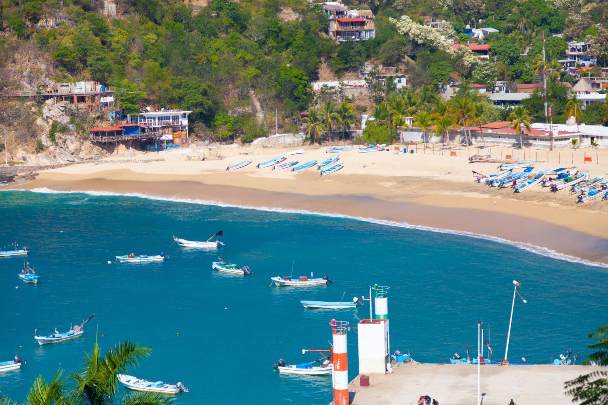 Hotel Casa Rush Puerto Angel Luaran gambar